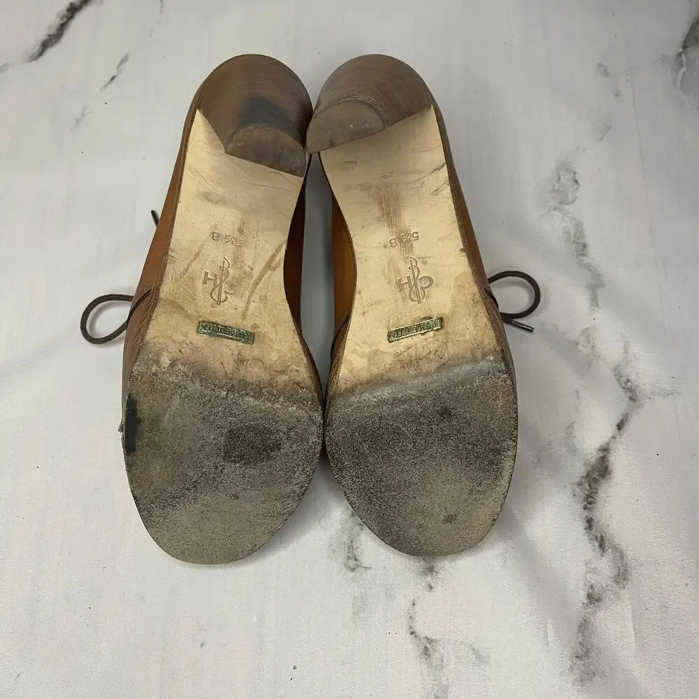 Cole Haan NikeAir Stephanie Leather Booties Size 5.5